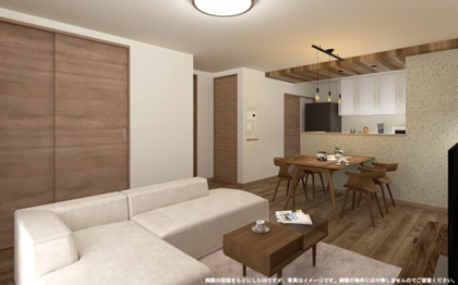 【外観パース】