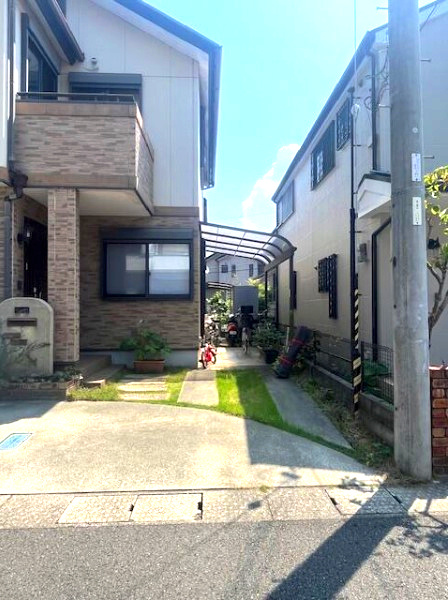 和歌山市　西庄（西ノ庄駅）の前面道路含む現地写真