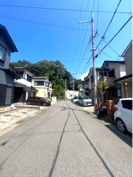 和歌山市　西庄（西ノ庄駅）の前面道路含む現地写真