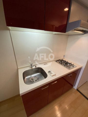 ドルチェヴィータ北浜のキッチン|ドルチェヴィータ北浜　2口ガスシステムキッチン