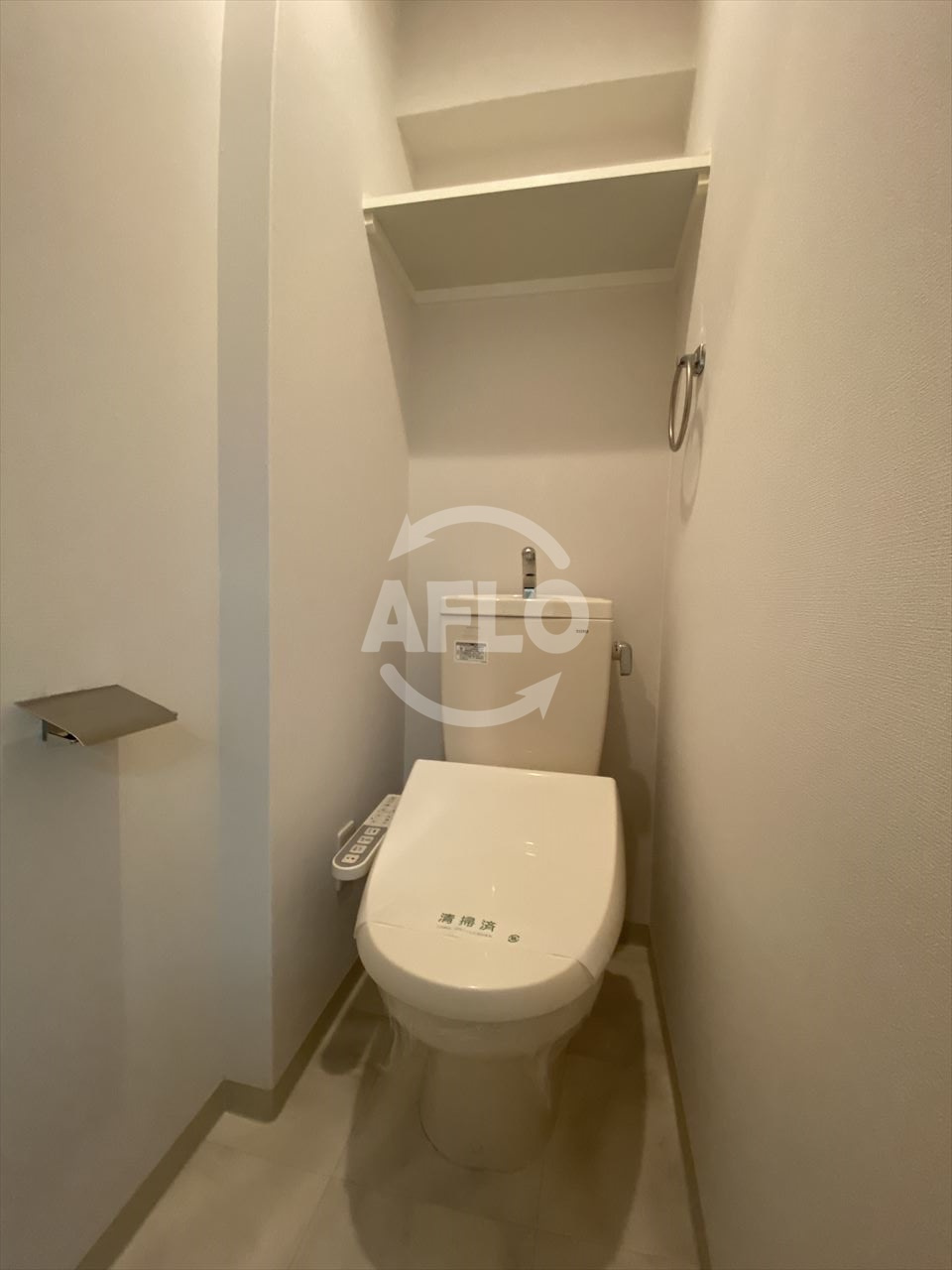 ドルチェヴィータ北浜のトイレ|ドルチェヴィータ北浜　温水洗浄便座