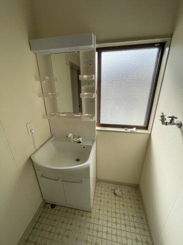 玉名市中貸家の洗面所