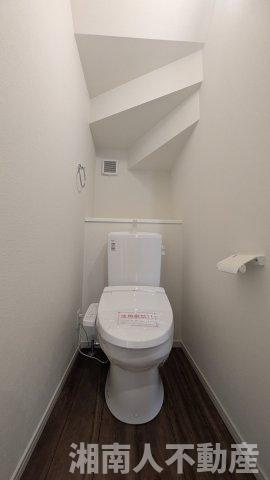 藤沢市片瀬海岸３丁目２３９２－２３４新築戸建てのトイレ|トイレも気になるポイント