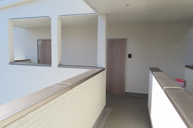 ロータスハイムのバルコニー