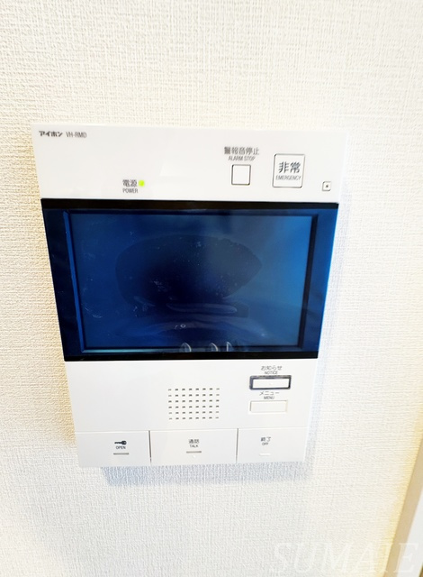 リーフシティ市川　ザ・レジデンスのセキュリティ|モニタ付きインターホンです☆