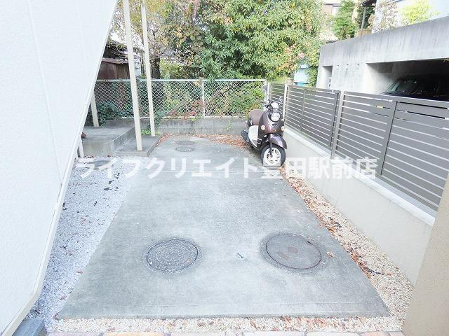 パティオ南平のエントランス