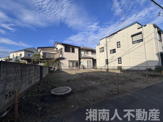 茅ヶ崎市平和町　売地の外観|現況は更地です