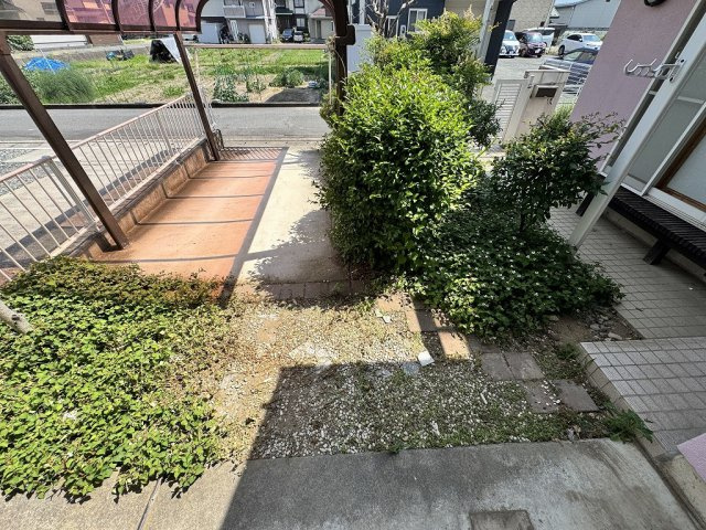 丹波島1丁目中古住宅の庭