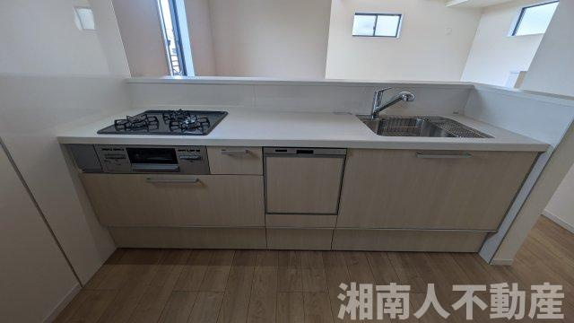 藤沢市片瀬海岸３丁目２３９２－２３４新築戸建てのキッチン|使いやすいキッチンです