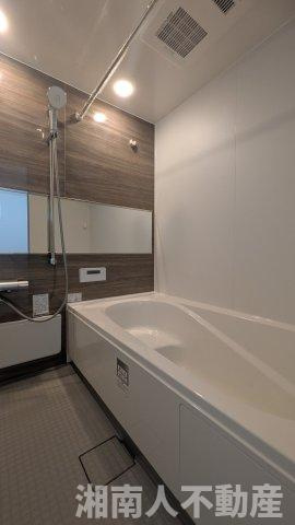 藤沢市片瀬海岸３丁目２３９２－２３４新築戸建ての浴室|お風呂です