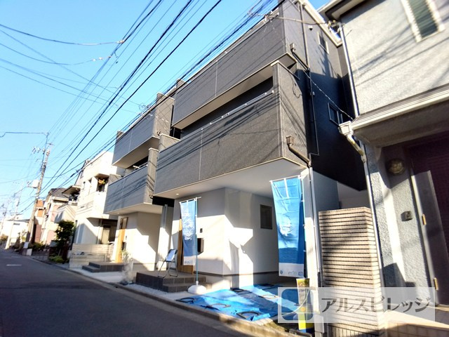 新築／朝霞市本町2期の前面道路含む現地写真|前面道路含む現地写真です