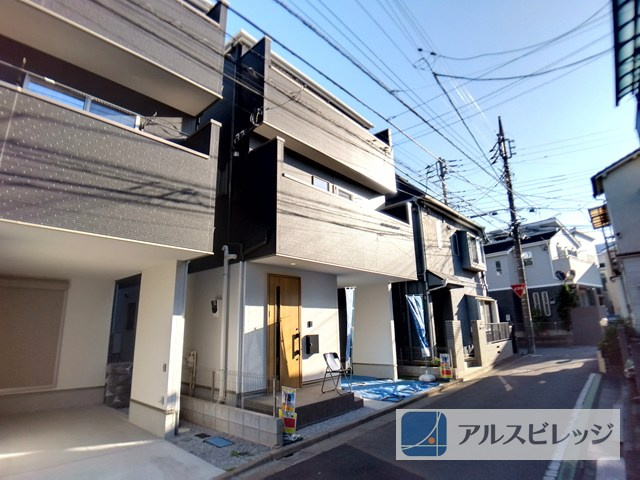 新築／朝霞市本町2期の前面道路含む現地写真|前面道路含む現地写真です