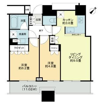 ステーションプラザタワーの間取り