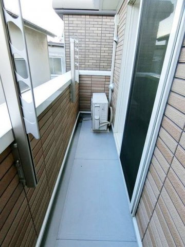 ウッディーバレイⅡのバルコニー