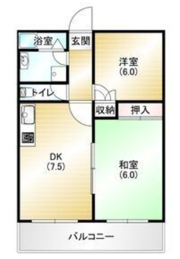 パークハイム永和の間取り