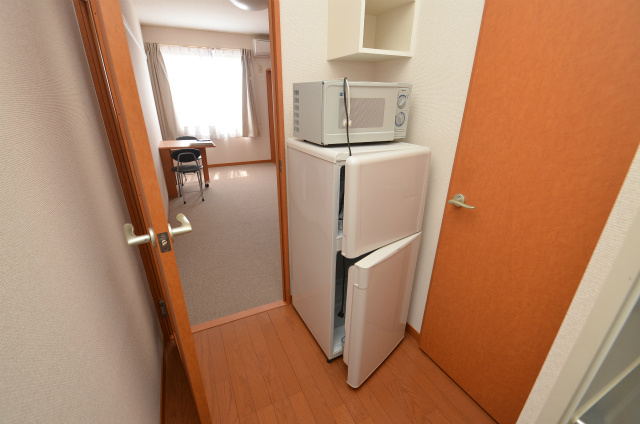 直方市大字感田のアパートのキッチン