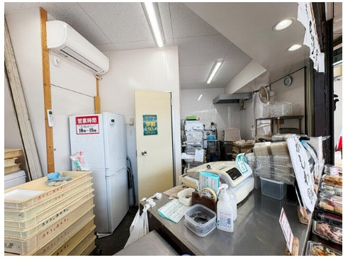 吹田市朝日町店舗の内装