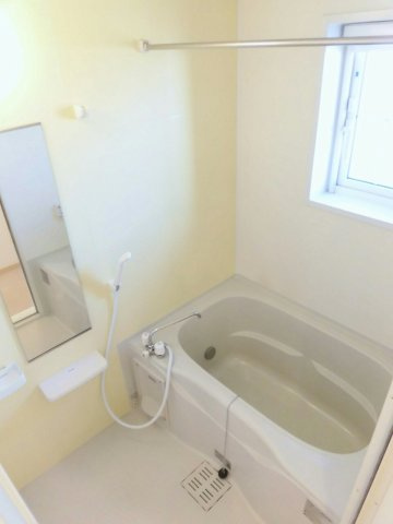 パークサイドＢの浴室|きれいなお風呂です