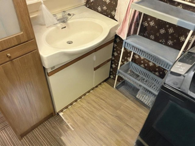 【独立洗面台】 | 出水市武本字菖蒲迫 戸建 | 本宅　※家具消し編集をしております。