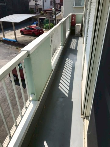 グリーンサイドハウスのバルコニー