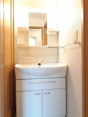 【洗面所】 | プロムナード岡部Ⅱ