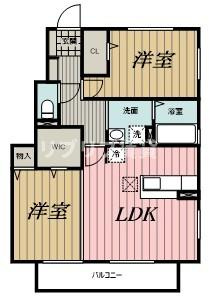 セジュールフローラの間取り