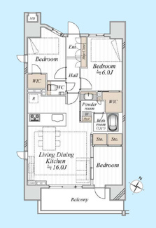【間取り】 | リビオ目黒　ザ・プレイス
