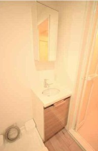 【独立洗面台】 | アリビオ中野 | 嬉しい独立洗面台付き。