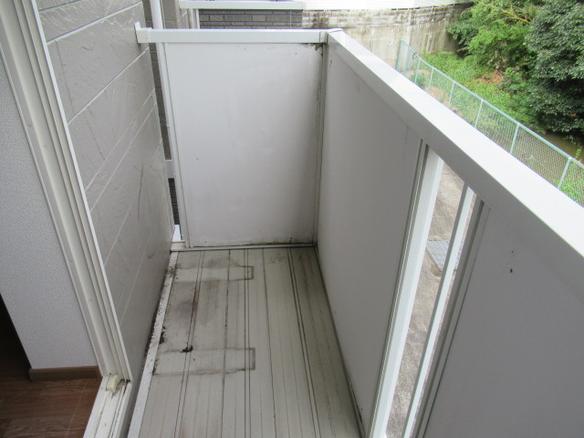 オークヒルズⅠのバルコニー