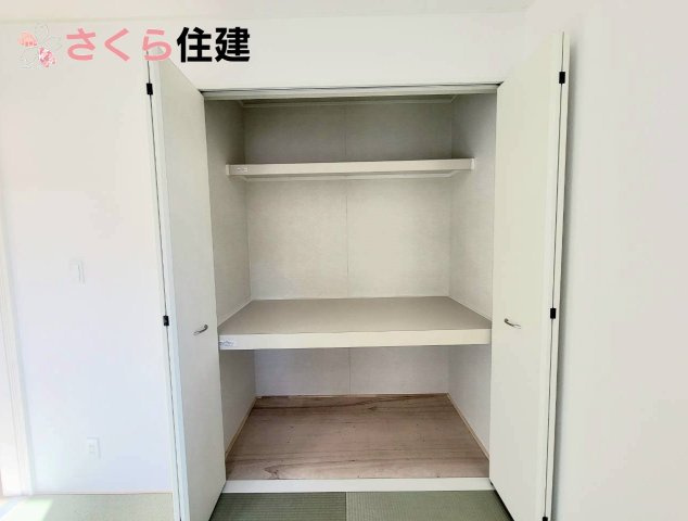 日光市土沢　第1の収納|和室の収納は布団も収納可能なたっぷりの奥行きがあります◎