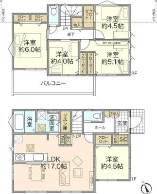 ベルガーデン東山田【全10棟】「センター北エリア生活圏内」×「ZEH水準省エネ」の画像
