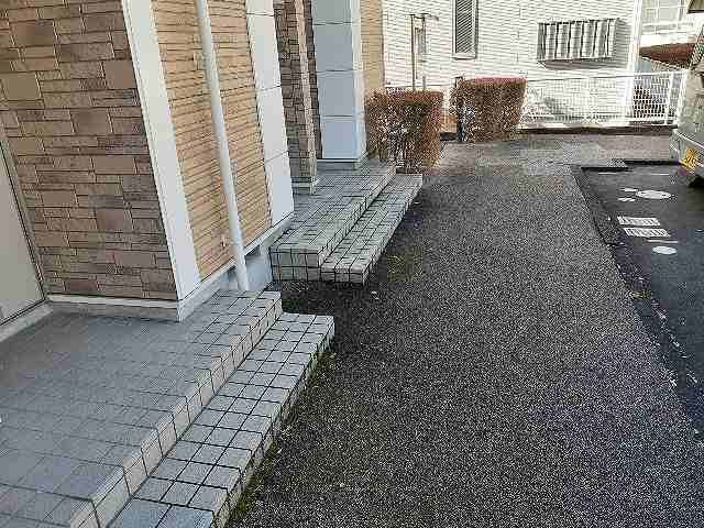 サンハイツときわのエントランス