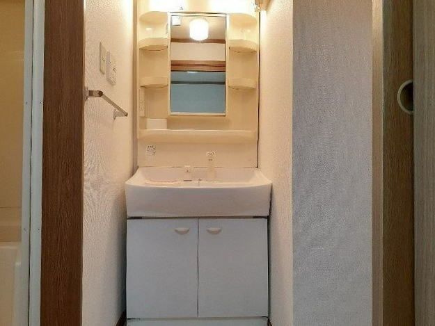 サンハイツときわの洗面所