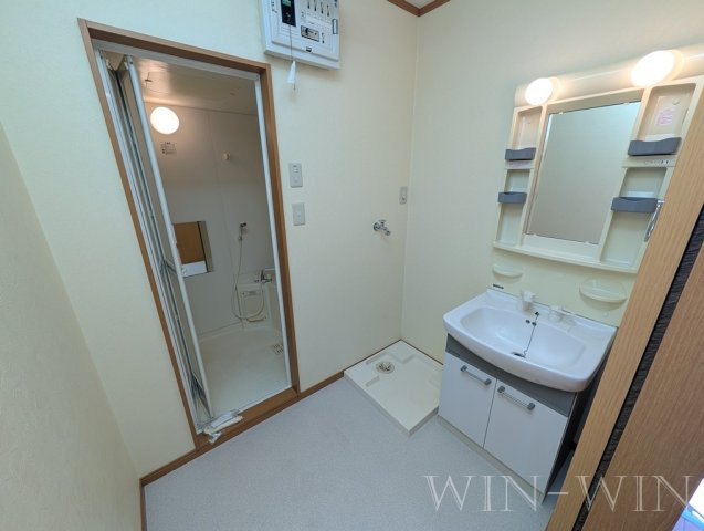 リバーウエスト 壱番館の洗面所