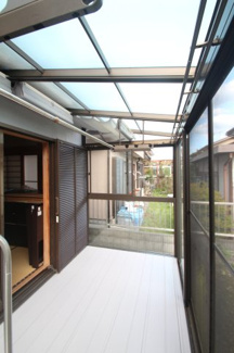 【バルコニー】 | 西茂呂３丁目中古住宅 | サンルームです