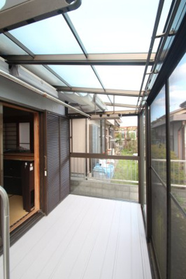 【バルコニー】 | 西茂呂３丁目中古住宅 | サンルームです