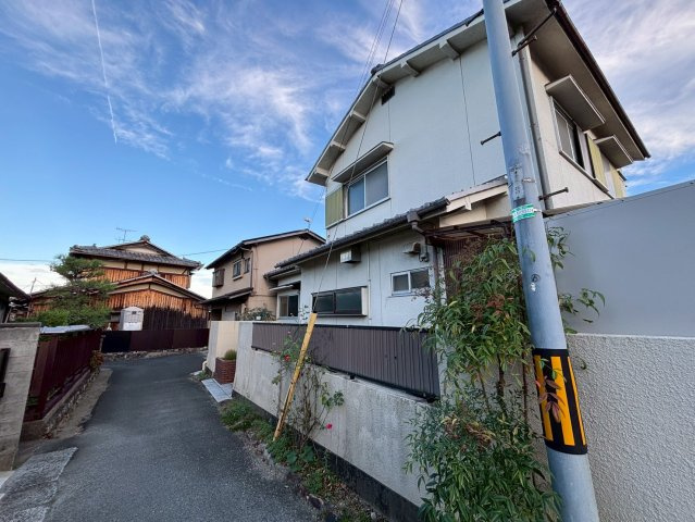 物集女町中海道　建築条件無土地の前面道路含む現地写真