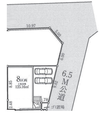 東急田園都市線「たまプラーザ」売地の画像