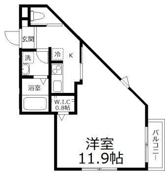 ペインズビレッジの間取り|間取りです。