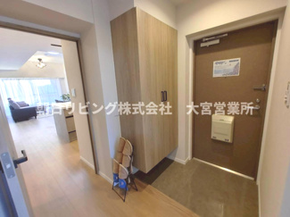 【玄関】 | ベルヴィル大宮 B棟