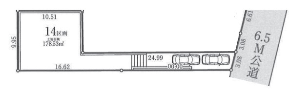 東急田園都市線「たまプラーザ」売地の画像
