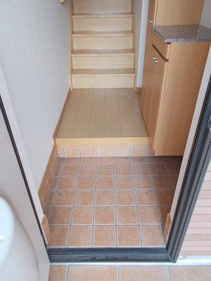 オアシスエイトⅡの玄関