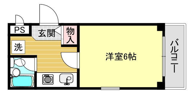 【間取り】 | 新和パレス西宮ガーデンズ前