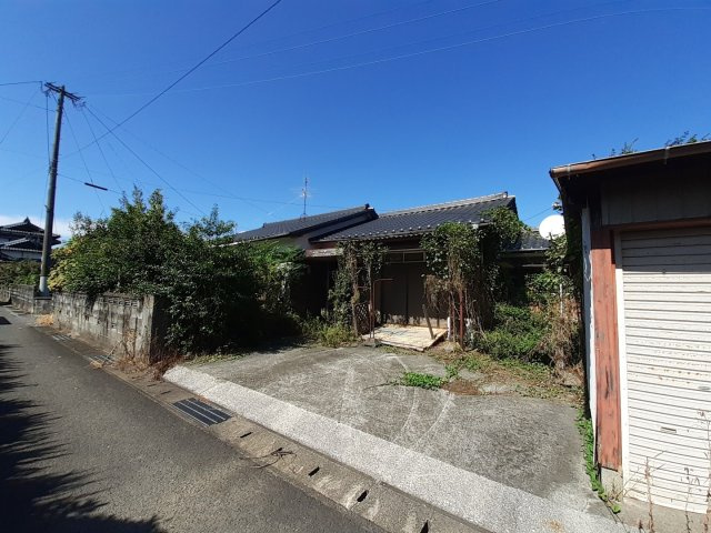 八代市鏡町下有佐の売地の外観|駐車スペース