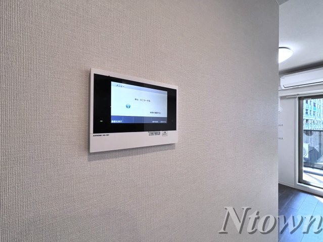 【セキュリティ】 | プレサンス名駅南ブリエ | モニター付きインターホンです