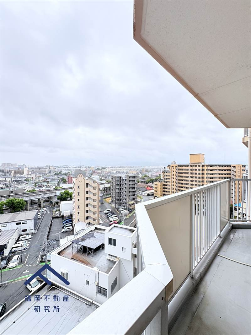 日商岩井リバーサイドマンションA棟の展望