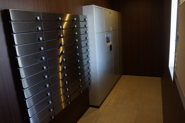 エクセレンシア出雲中央プレミアムレジデンス　4階　空家のその他共用部分|郵便受け・宅配BOX（不在時でも安心して荷物を受け取れます）