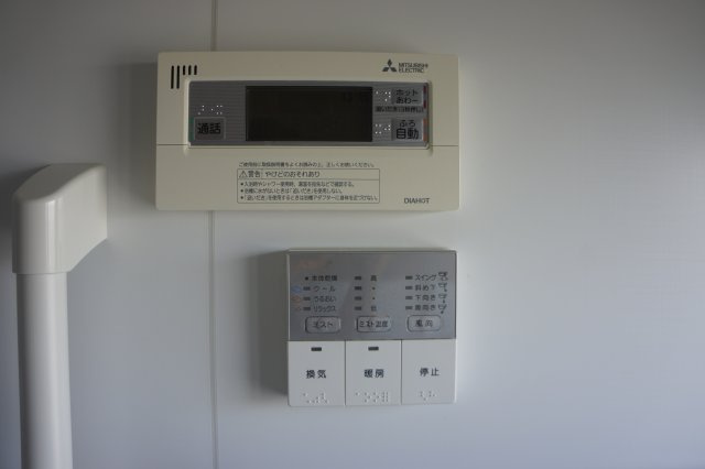 エクセレンシア出雲中央プレミアムレジデンス　4階　空家の浴室|お湯張り、追い炊き、保温、足し湯まで全てお任せ全自動！