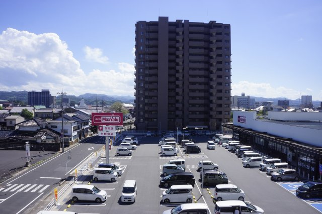 エクセレンシア出雲中央プレミアムレジデンス　4階　空家の展望|南面バルコニーで陽当たりも良好！