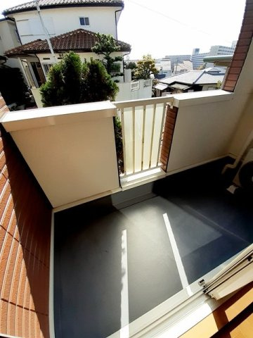 ラッフィナート・カーサ壱番館のバルコニー